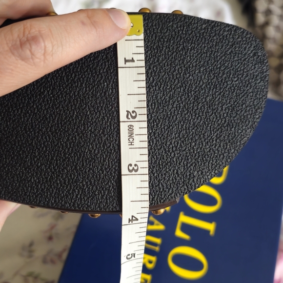 Ralph Lauren Slides Leather - Picture 11 of 11